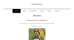 Desktop Screenshot of fotoclub-wismar.de